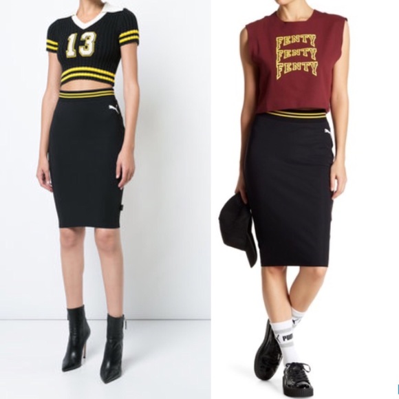 Puma Dresses & Skirts - SALE! NWT Fenty / Rihanna  Puma, Varsity Skirt, M